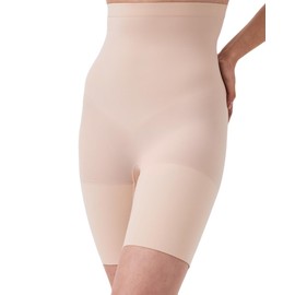 Spanx Women's Higher Power Short Waist Shapewear, Soft nude