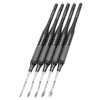 5 PC. V-Gouge “Premier Elite” Titanium-Plated Chisel Set by Micro-Mark