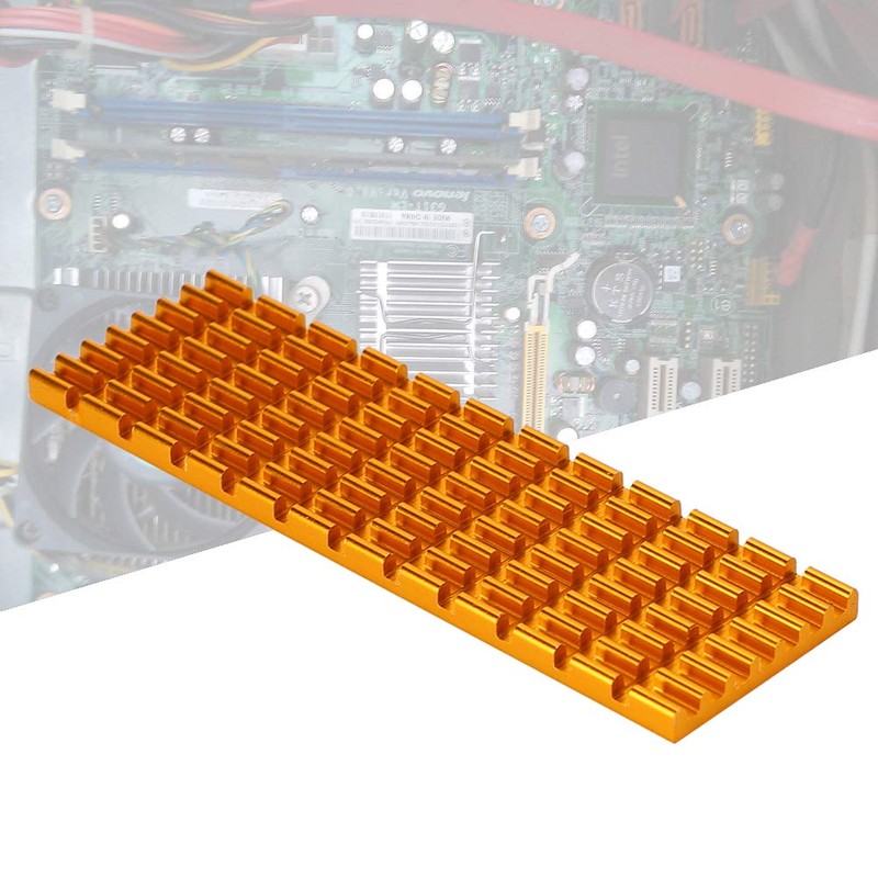 Bewinner Disipador de calor SSD de 70x22x3 mm para PCIE