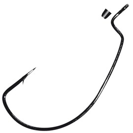 Gamakatsu Offset EWG with Silicon Stopper – Offset Hooks, Size / Package Contents Size 5/0 – Pack of 4
