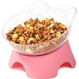 MILIFUN Raised Cat Food Bowls with Stand, Cat Dishes for Food or Water, Cat Tilted Bowl, Pet Dish with Stand