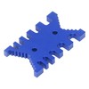 Dovetail Jig Tenon Caliper Aluminum Metric Imperial Scale Card Measuring