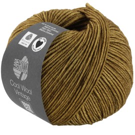 LANA GROSSA Cool Wool Vintage, Merino Classic with Tone-on-tone Colour Effect, Hand Knitting Yarn Made from 100% Virgin Wool (Extra Fine Merino), 50 g Wool for Knitting and Crocheting, 160 m Yarn