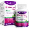 Resveratrol Supplement | Pure Trans-Resveratrol | 1480mg Per Serving |