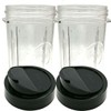 Replacement 24oz Blend-N-Go Cup with lid,Compatible with Oster pro blade:Oster