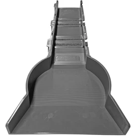 Sluice Fox Portable Expandable Sluice Box for Gold Mining and Prospecting; Includes Miner's Moss, Hungarian Style riffles, and deep V riffles. 58-Inch Length Sluice Box and Speed Flare (Black)