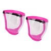 2pcs Protective Face Cover Dustproof Safety Elastic Belt Reusable Face