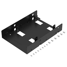 Sabrent 2.5 Inch to 3.5 Inch Internal Hard Disk Drive Mounting Bracket Kit (BK-HDDF)