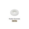 Rebower Rubber Grommets Flexible Wire Hole Plugs 10mm Mounting Diameter,