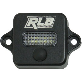 RLB Motorsports Dome Light for UTV, Golf Cart, Offroad Vehicles, Interior LED Dome Light with Push Button! Compatible with Polaris Can Am Roll Bar 1" - 3" or Flush Mount.