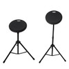 Paititi 8 inch Practice Drum Pad with Adjustable Stand &