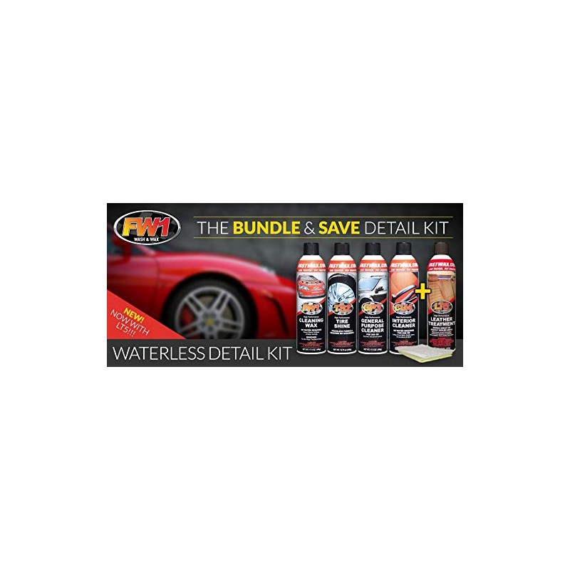 Detail Kit (5 cans) w/Towels FW1 TS2 GP3 CU4 LT5