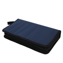 KICHOUSE 1pc Oxford Cloth CD Storage Bag Organizer Container for Disc Preservation and Shock Resistant Design Convenient CD Holder for Home Use and Travel