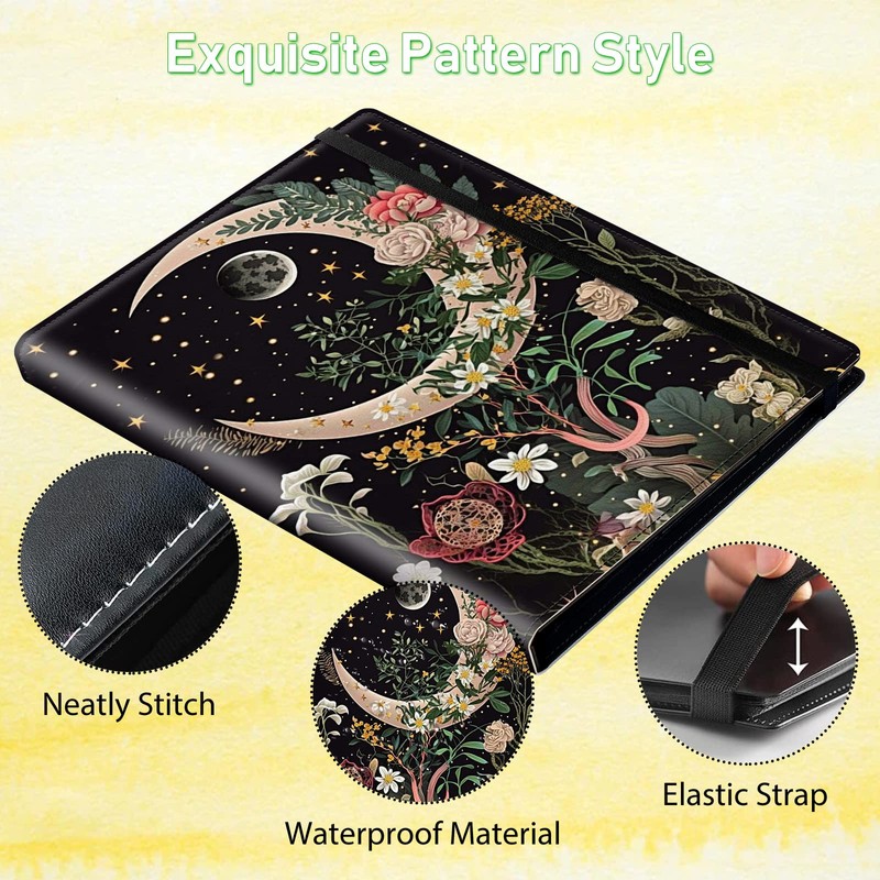 CGFGHHUY Card Binder 9 Pocket Trading Card Album Folder 360