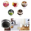 Stainless Steel Teapot, Round Smooth Mirrored Surface Teapot with Thermal