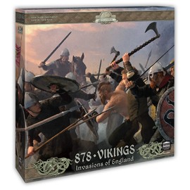 Academy Games | 878 Vikings Invasion of England 2nd Edition | Board Game | 2 to 4 Players