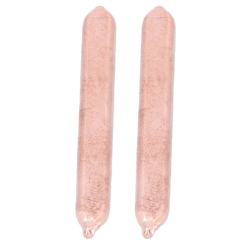 Pack of 2 Heatpipe, 80 mm Heat-Conducting Brass Tube, DIY