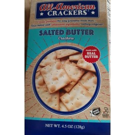 All-American Crackers 6 BOXES: All American "REAL BUTTER" CRACKERS Nothing Artificial No:gmo KOSHER