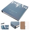 Alipis Dried Flower Storage Scrapbook Loose Leaf Album Leaf Embossing