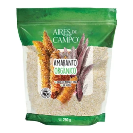 Amaranto Tostado 100% Orgánico 250g Aires de Campo