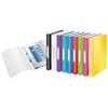 Leitz Wow 42570026 A4 Ring Binder, High-Quality 2 Round Ring