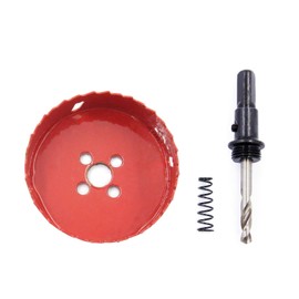 TIDEWAY-JP Hole Saw, Bi-Metal, Drilling, Drill Bit, Cutting Tool For Iron, Aluminum, Drywall, Plastic, Wood etc., Cutting Diameter 2.8 inches (70 mm)