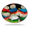 12 Sombrero Charro Con Sarape Adorno 5 Cm Mexico