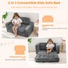 MAXYOYO Convertible Sofa Bed for Boys and Girls, Floor Kids