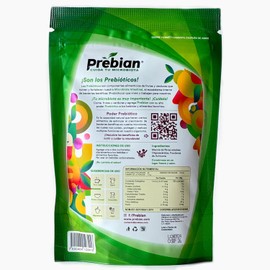 Prebian, Prebióticos, Alimenta tus Probióticos, Fortalece la Microbiota intestinal, Favorece la Salud Digestiva. Sin Sabor, Keto Friendly. (Bolsa 150 gr)