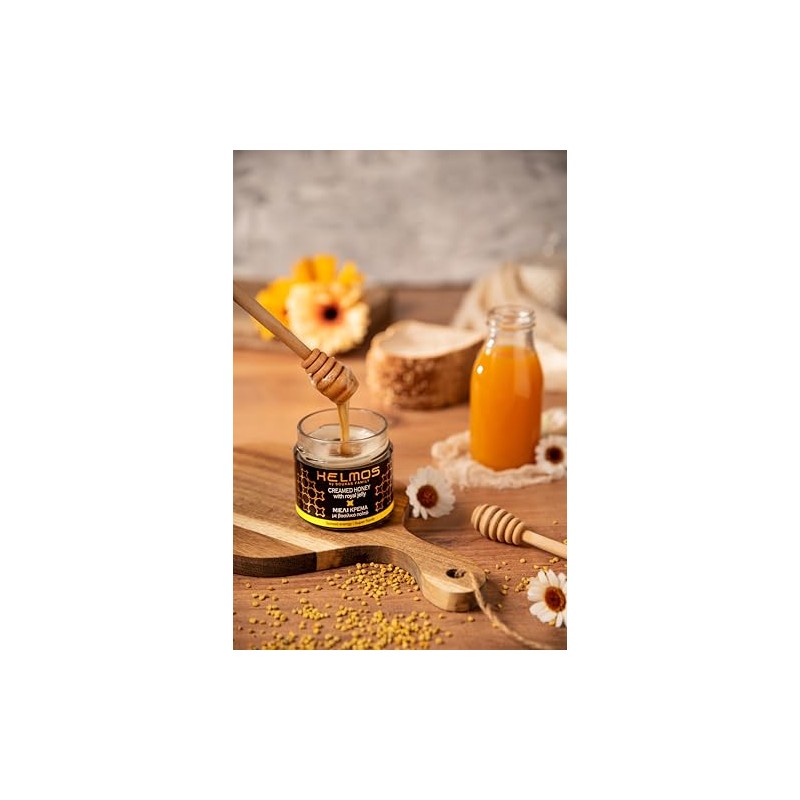 Helmos Super Foods - Creamed Honey with Royal Jelly, 210g