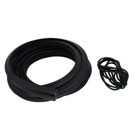 6665568 Front Door Glass Seal Cord 6554149 Compatible with Bobcat Skid Steers T110 T140 T180 T190 T200 T250 T300 T320 S150 S175 S185 S220 S250 S300 S330 450 453 542 553 653 751 753 763 853 863 963