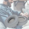 Grey Cotton Headset Ear Pad Headphone Cover Cushion Replacement for