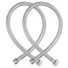 uxcell Faucet Supply Line Connector G1/2 Female x G1/2 Male