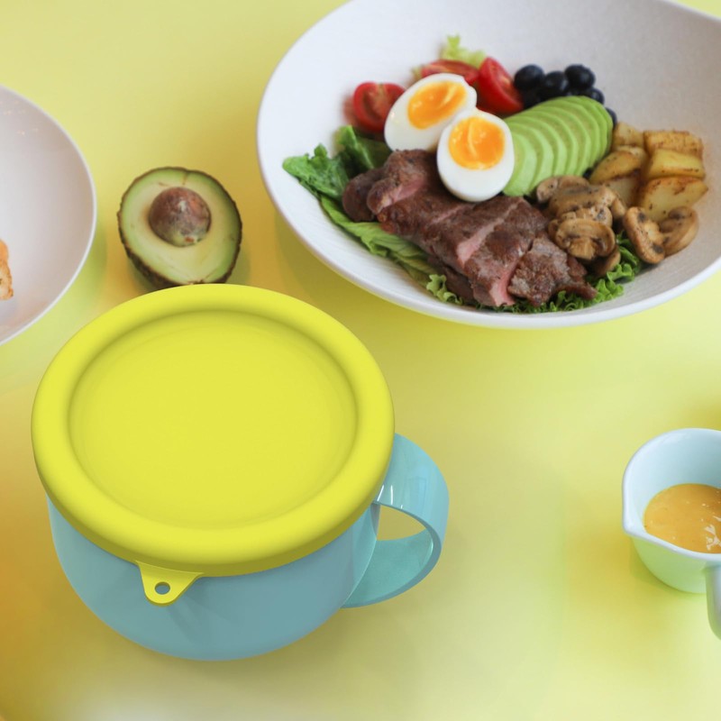2Pack Silicone Lids for Dash My Mug Ice Cream Maker,