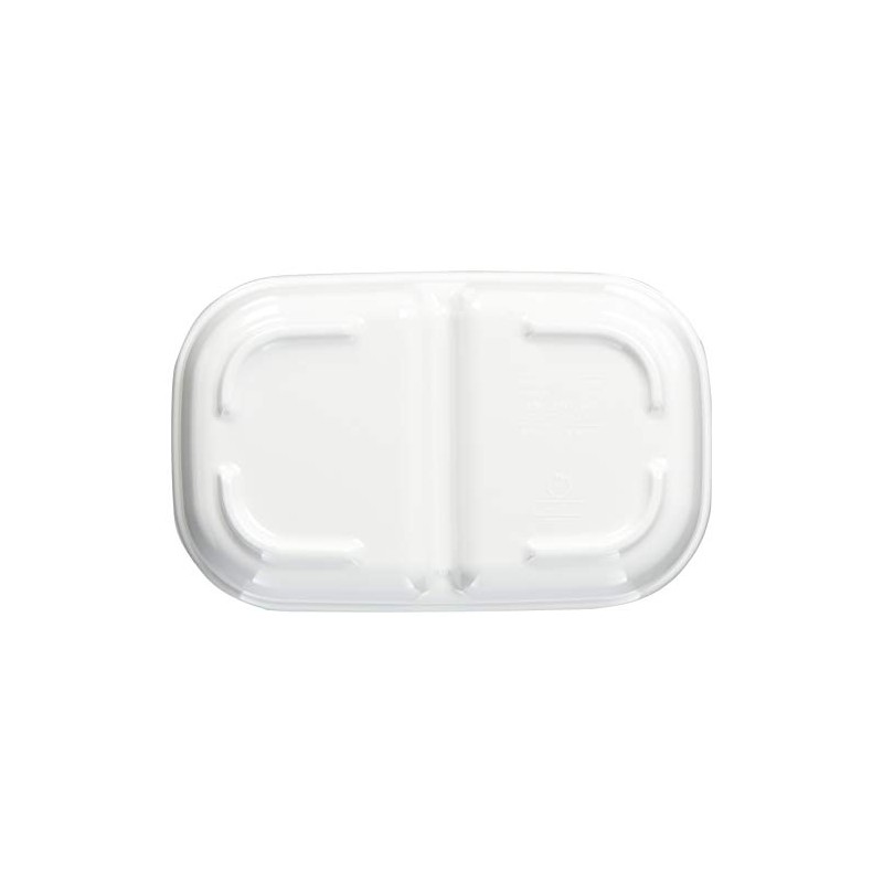 Maruki Koguma-chan Square Two Partition Plate, Small, J31 KO
