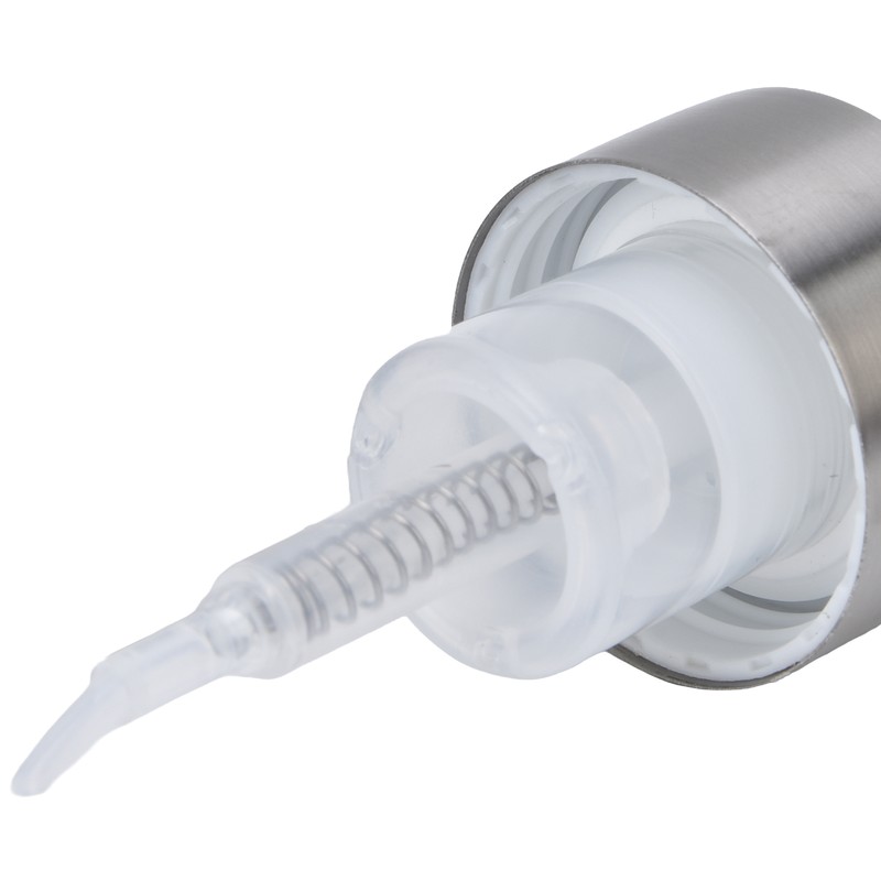 Hand Sanitizer Bottle Silver Large Capacity Non Slip 304 Stainless