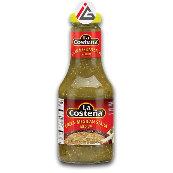 La Costena - Green Mexican Salsa Medium - 454 gm