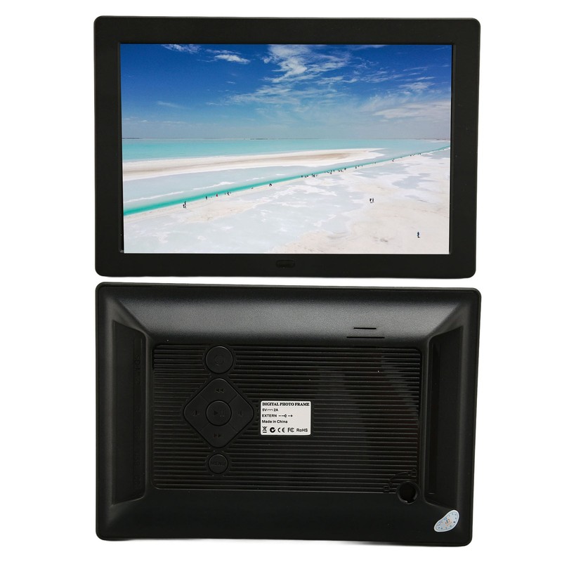 8 Inch Digital Photo Frame 1280x800 HD IPS Display Support