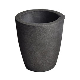 #3-6 Kg ProCast Foundry Clay Graphite Crucible Cup with Pour Spout for Melting Metal, 6kg Big Graphite Crucible, Propane Torch, Melting Furnace Casting Refining Gold,Silver,Copper, Iron,Brass,Aluminum