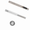 100 Sets Grommet Kit with Eyelets Washers 0.236 Inch 3PCS