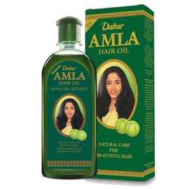 Dabur Amla Hair Oil 500ml - 100% Natural, Enhances Hair Growth, Nourishes Scalp - Amla, 5.63 Fl Oz (Pack of 3)
