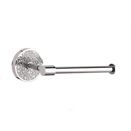EagleWiz Silver Double Diamond Toilet Roll Holder with General Wall Fittings