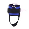 SUPVOX 4pcs Ankle Straps for Cable Machines Padded D Ring
