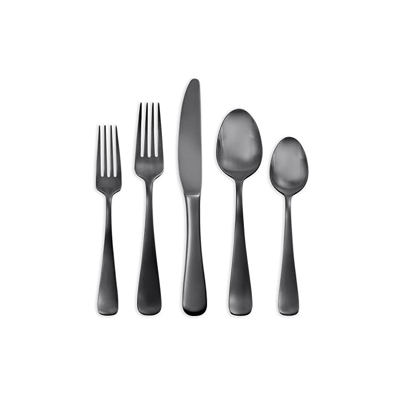 Hampton Forge Black Opera Titanium 5Pc 18/0, 0.60 LB, SFQ35705SK