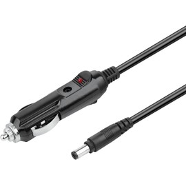 12V Car DC Adapter Compatible with DC7909 DC 7.9mm x 5.5mm Connection Car DVR, Bluetooth Speakers, Camera, CCTV, Monitor GPS, Laptop 12 V 2A-8A Auto Vehicle Lighter Charging Cable