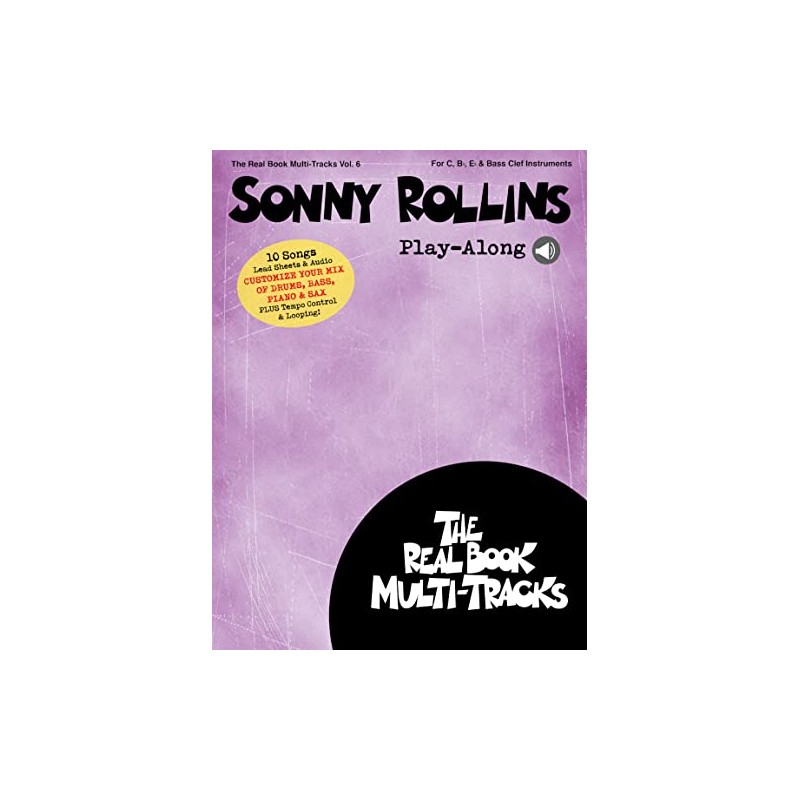Sonny Rollins Play-Along: Real Book Multi-Tracks Volume 6