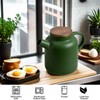 Yundu 1500ml / 50 oz Ceramic Teapot with Infuser &