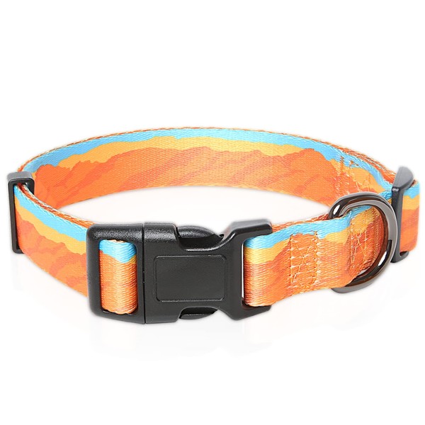 HEELE Dog Collar, Adjustable Soft Dog Collar for Small Medium