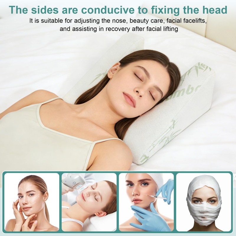 Vanesa Facelift/Rhinoplasty Recovery Pillow, Best Pillow for After Face Lift