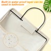 Chumia 6 Pack Wall Hanging Storage Basket Bathroom Closet Hanging